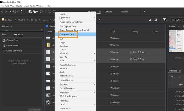 Aplikasi Utama Dalam Adobe Bridge 2024
